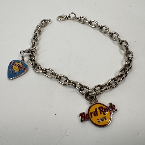 Hard rock cafe silver tone - hard,