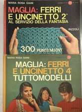 maglia ferri e uncinetto 2 volumi 2/4 GIANI MARIA B00Q011S86