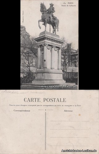 Statua cpa parigi - parigi, lafayette