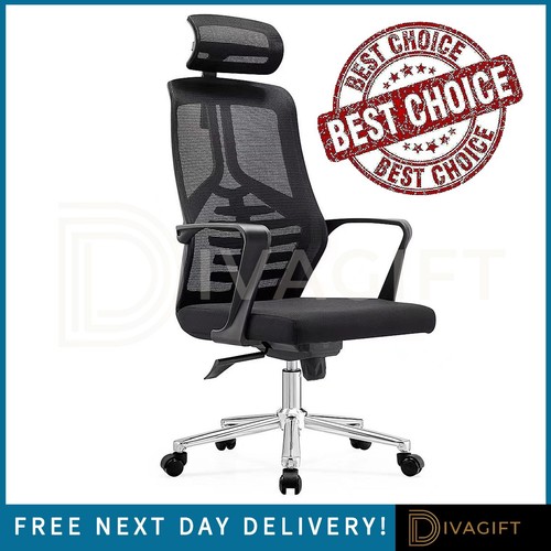 Sedia ufficio ergonomica nera - sedia,