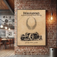 Poster Vintage Indianapolis