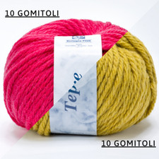 10 Gomitoli Lana TEPORE SILKE