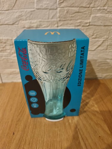 Bicchiere blu coca - bicchiere, cola