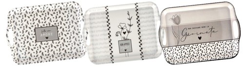 Pezzo vassoio rettangolare - 1,