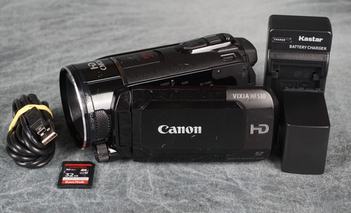 Canon vixia s30 full - canon,