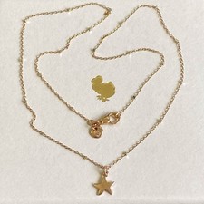 Dodo Pomellato Collana Oro Rosa Ciondolo Stella Marina 40cm Unisex Originale