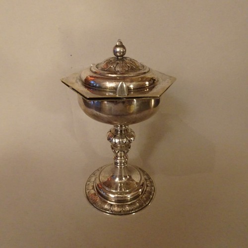 Pisside antica argento - pisside,