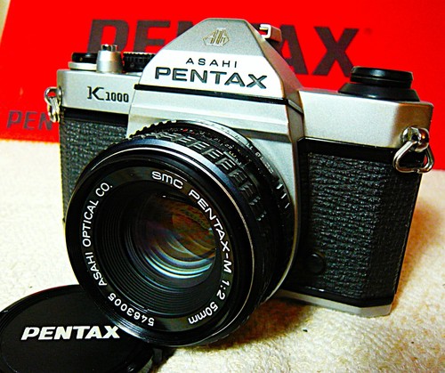 Pentax k1000 con - pentax,