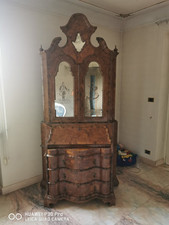 mobile secretaire trumeau intarsiato in stile veneziano Venezia '700 Luigi XV