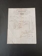 fattura antica Fabbrica di