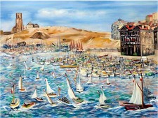 Spiaggia Mare Barche Marsiglia