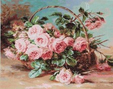 Basket of Roses B547L Luca-S