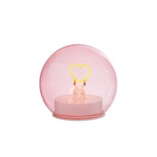 LAMPADA LED Vetro ROSA con