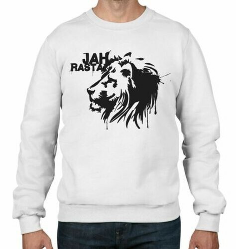 Jah rasta reggae uomo felpa - jah,