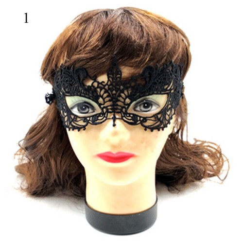 Maschera viso donna pizzo cavo