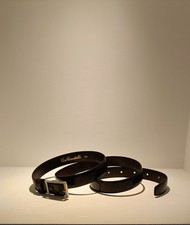 CINTURA VERO COCCODRILLO - MODELLO UNISEX CM. 120 - ECCELLENTI CONDIZIONI. NUOVA