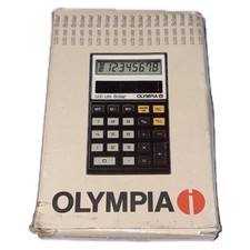 Calcolatrice solare nuova