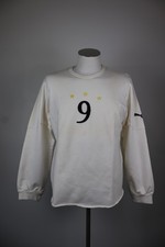 PUMA ITALIA 9 FELPA UOMO Tg M MAN CASUAL VINTAGE SWEATSHIRT VINTAGE LOGO BIANCO