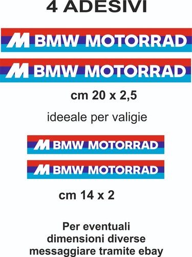 Adesivi bmw motorrad vinile - adesivi,