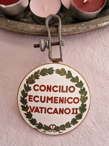 Placca auto vaticano 1962 - placca,
