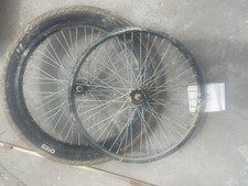 Ruote Bici 20 Pollici BMX Graziella Rinforzate 48 Raggi Colore Nero Freestyle