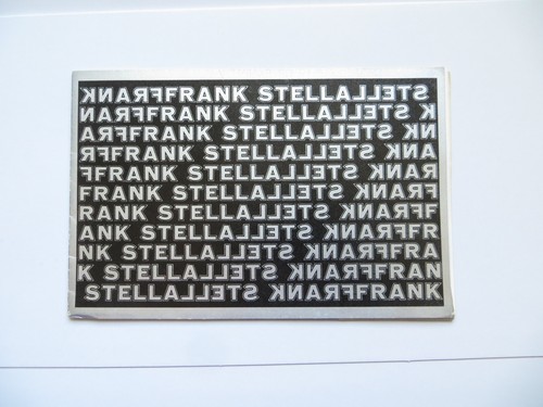 Frank stella serie nera - frank, la