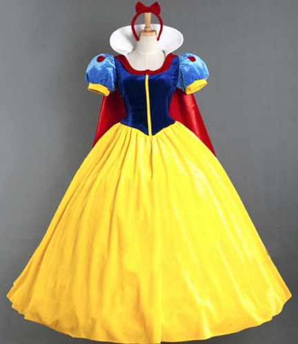 Biancaneve vestito carnevale - biancaneve,