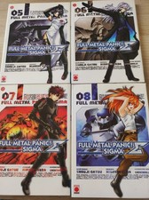 Vends lot de 4 mangas fullmetal full metal panic Sigma tome 5,6,7,8 en français