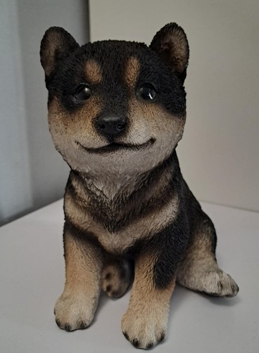 Statuetta cucciolo shiba inu - statuetta,