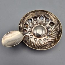 Tastevin sommelier argentato punzone 1323 Italia 1980 ca