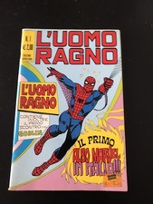 UOMO RAGNO CORNO 1 ristampa Paninicomics 2002 BLOCKBUSTER variant limited