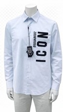 Camicia Dsquared2 Icon Azzurro