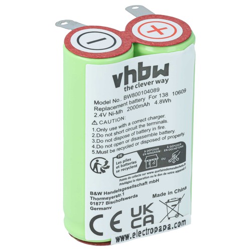 Batteria per rasoio - , panasonic