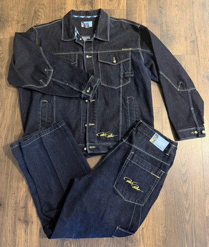 Set denim largo blu - grezzo, y2k