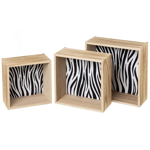 Set mensole cubo parete - mensole,