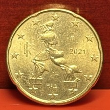 2021 Italia **20 Centesimi di