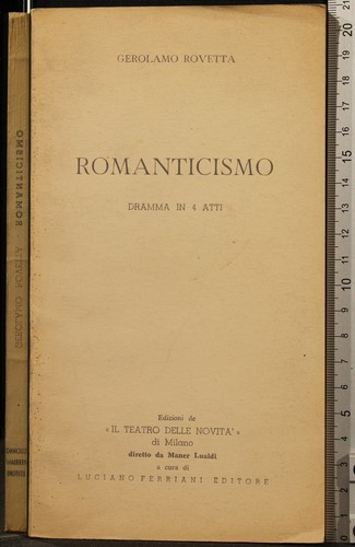 Romanticismo gerolamo - romanticismo.,