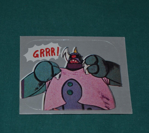 Figurina sticker argentata - figurina,