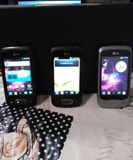 N.3 SMART PHONE LG P500 **BATTERIE E COVER**