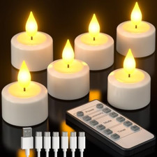 Yme Candele a LED ricaricabili