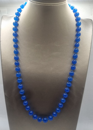 Collana opalina blu - opalina,