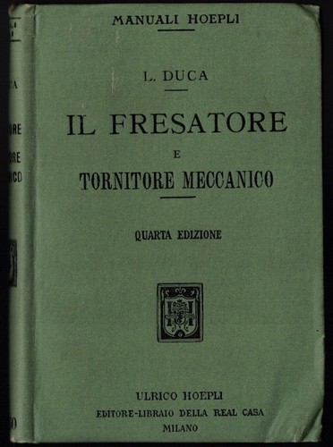 Fresatore tornitore - il, e