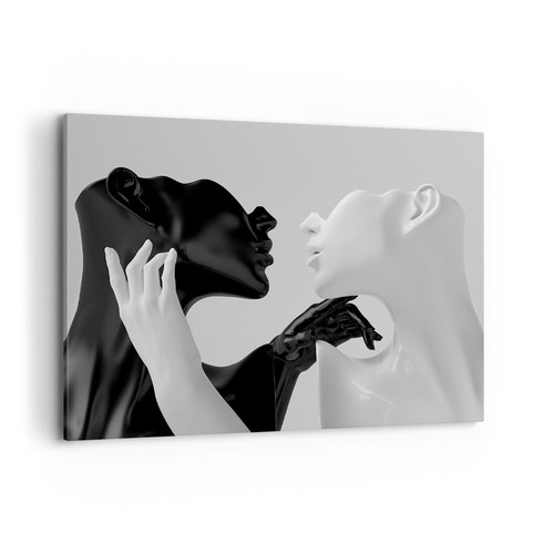 Quadro tela 120x80cm nero - quadro,
