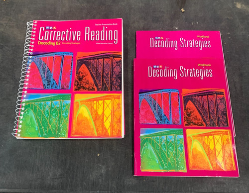Corrective reading decoding - corrective,