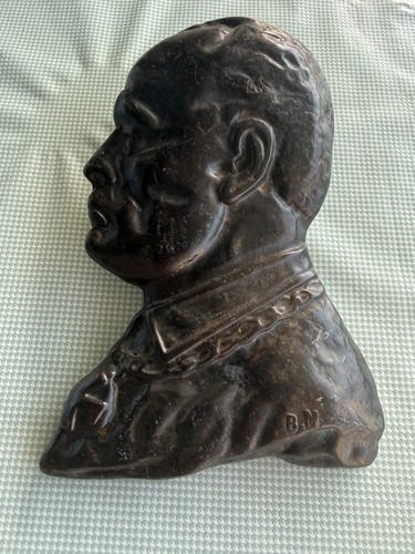 Placca piastra bronzo - placca, profilo