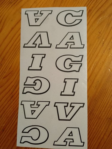 Adesivi stickers moto cagiva - adesivi,