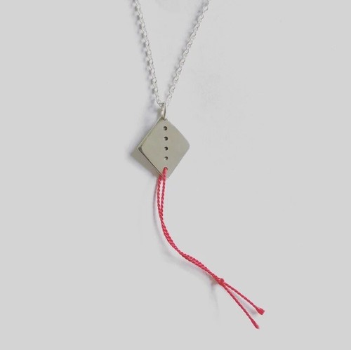Collana aquilone argento - collana,