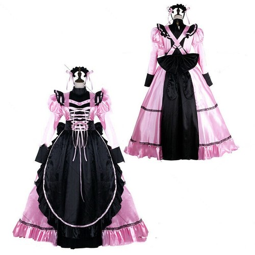 Vestito raso damigella rosa - vestito,
