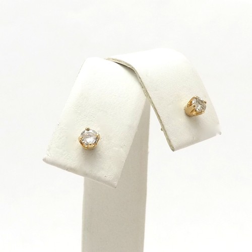 Orecchini oro diamanti - 14, kt