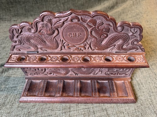 Wooden oriental smoking - smoking, pipe